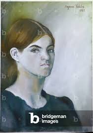 Image of Self-portrait, 1883 (pastel