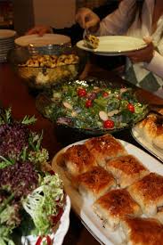Buffet Birthday Party Food Ideas For Adults How To Host A Large Party In A Small Home Funeral Food Dinner Party Menu Birthday Party Menu