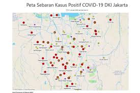 Dinas pendidikan dki jakarta, daerah khusus ibukota jakarta. Update Peta Sebaran Corona Di Jakarta 48 Orang Positif Covid 19 Kumparan Com