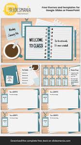 Welcome To Class Coffee Edition For Breakout Groups Free For Google Slides Or Powerpoint Welcome To Class Presentation Slides Templates Powerpoint