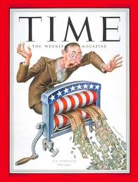 TIME Magazine Cover: U.S. Taxpayer - Mar. 10, 1952 - Finance - Taxes -  Politics