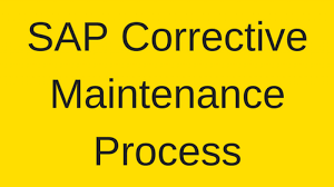 Sap Corrective Maintenance Process Tutorial Free Sap Pm