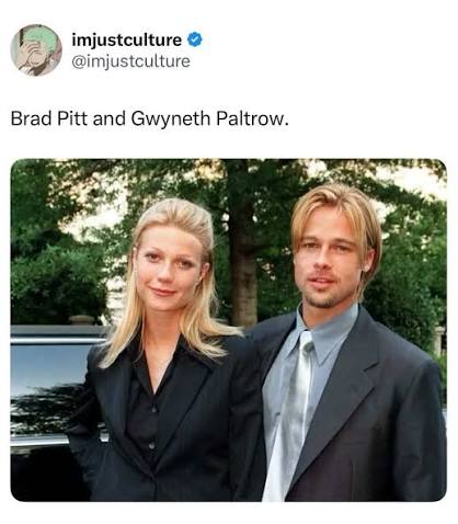 Brad Pitt and Gwyneth Paltrow today — friends three decades after the St. Barts nude photo scandal