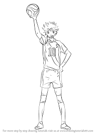 Let's take a closer look at the 3d forms building the feet. Learn How To Draw Shoyo Hinata From Haikyuu Haikyuu Step By Step Drawing Tutorials