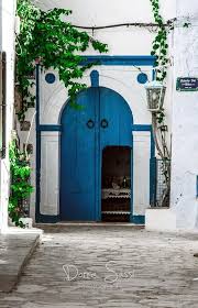 Epingle Par Monique M Sur Tunisie Tunisie Porte Bleue Djerba