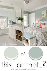 Remodelaholic Color Spotlight Healing Aloe From Benjamin Moore Bedroom Paint Colors Paint Colors For Home Room Colors