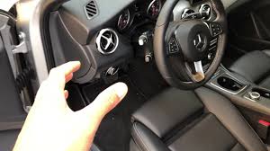 Mercedes Benz Gla How To Open Hood Youtube