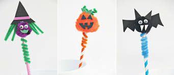 They're bright and cheery, perfect for sending special messages and for party favors. Cute Halloween Pencil Topper Craft Fun365