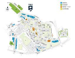 Capital University Campus Map Road Closures Detours: Capital Projects: Thompson Rivers University