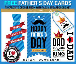 Maybe you would like to learn more about one of these? Father S Day Cards And Tags Instant Download Sugardoodle Net