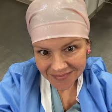 Cheetah Football Print Soft Textured Stretch European Scrub Hat