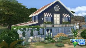 Marine Sims 4 Maison Maison Familiale Maison Sims