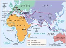 Vasco da gama map from openstreetmap project. Portuguese Colonial Enterprise Self Study History