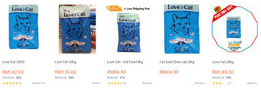 Check spelling or type a new query. Makanan Kucing Jenama Love Cat 20kg Untuk Kucing Kesayangan Sabreehussin