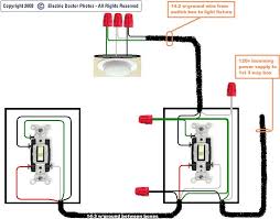 This shows wiring a light switch when the power comes into the light outlet first. Oo 3999 Double Switch Leg Wiring Diagram Schematic Wiring