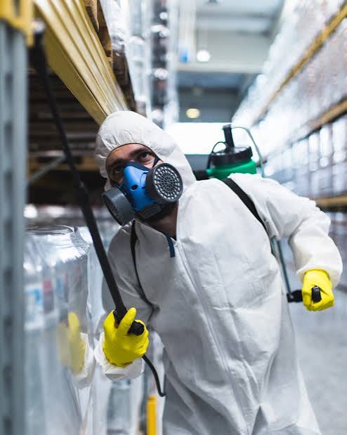 Equipo profesional de fumigación