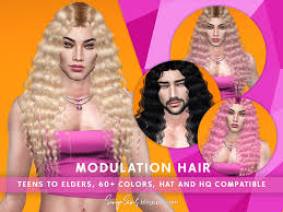 If you're new to my work, i'm a sims 4 modder. The Sims Resource Sonyasims Modulation Hair Males Patreon Early Access