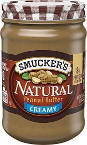 Smucker S Natural Creamy Peanut Butter 16 Oz