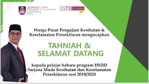 Diploma eksekutif kesihatan dan keselamatan pekerja. Ehsan Uitm Ehsanism Fsk Twitter