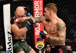 Dustin poirier beat conor mcgregor for the second time in six months when mcgregor badly injured his left ankle in the closing seconds of the first round at ufc 264 on saturday night. Conor Mcgregor Vs Dustin Poirier 3 How A Respectful Rivalry Has Become A Sinister Feud Daily Mail Online