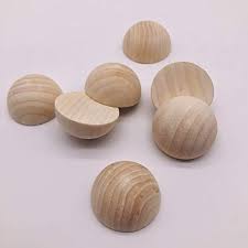 Unfinished Split Wood Balls 18pack 2 Diameters Half Wooden Balls Mini Hemisphere Half Craft Balls For In 2020 Arts And Crafts For Kids Crafts Arts And Crafts Supplies