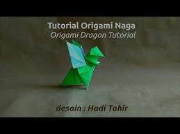 Origami Dragon Tutorial Hadi Tahir With Images Origami Dragon Origami Origami Design
