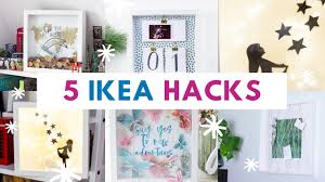 Diy Ikea Hacks 5 Ideen Mit Dem Ribba Rahmen Einfach Und Besonders 2020 Youtube