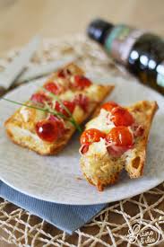 Bruschetta Chevre Jambon Tomates Et Huile De Noisette Bruschetta Chevre Alimentation Idee Recette
