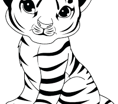Join in on the fun as i, kimmi the clown, color in my big coloring & activity book from crayola! Tiger Cub Coloring Pages Posted By Zoey Thompson