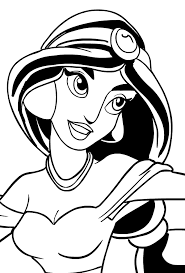 Galerie der ausmalbilder disney prinzessin jasmin source: Ausmalbilder Prinzessin Jasmine Das Gesicht Von Aladdin