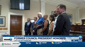 Former council president honored at Hattiesburg City Council meeting