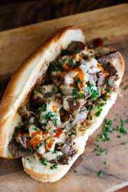 Sirloin Steak Tip Sandwich With Dubliner Cheese Recipe Recipes Steak Tips Skirt Steak Recipes
