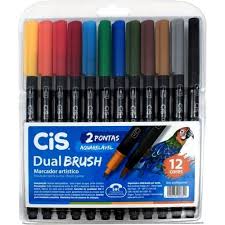 Cis Dual Brush (Estojos de Cores)