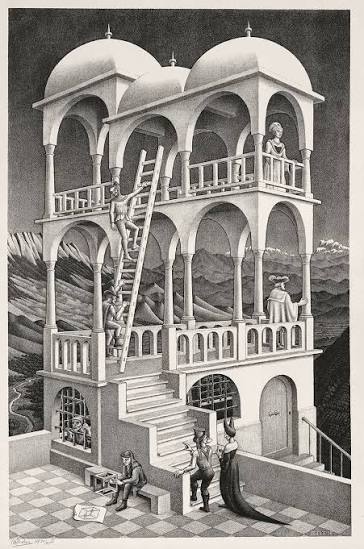 Work by M.C. Escher