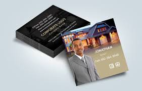 They also suit most traditional logos, especially ones that rely on squares or other equilateral shapes. Custom Century 21 Real Estate Square Business Cards