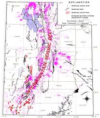 Quaternary Faults In Utah Utah Geological Survey Geology Utah Surveys