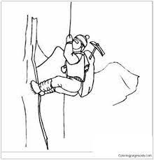 Introduce your child to these grand mountains with a fun coloring page. Mountain Climbing Coloring Pages Mountains Coloring Pages Coloring Pages For Kids And Adults