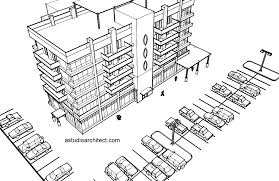 Lantai untuk ruang parkir yang luasnya mencapai 500 m2 atau lebih harus dilengkapi ramp naik dan turun. Lahan Parkir Untuk Bangunan Bertingkat Arsitektur Rumah Tinggal Dan Desain Interior