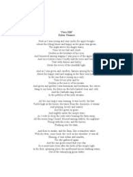 The Second Coming W B Yeats Poetry