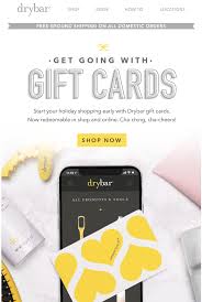 The use of this card constitutes the acceptance of the following terms and conditions: Drybar E Gift Card Clrvde