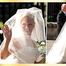 Zara anne elizabeth tindall mbe (née phillips; Zara Phillips Ein Brautkleid Zum Traumen Bunte De