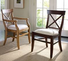 For Dining Room With Different Fabric On The Seat Aaron Upholstered Chair Pottery Barn Living Room Furniture Sale Furniture Kitchen Table Chairs