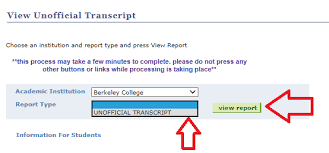 How Can I Print My Unofficial Transcript Libanswers