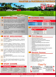 University has 4,445 international students among a total of 24,874 undergraduate students. Department Of Physics Universiti Putra Malaysia Master In Materials Physics Introduction Master In Materials Physics Is A 40 Credit Coursework Based Graduate Program Including 6 Credits Of Dissertation 3 Credits For Each