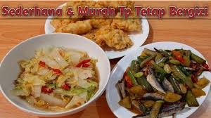 Nah, sekarang gak bingung lagi, kan mau masak apa untuk menu keluarga yang nikmat? Referensi Masakan Rumahan Sehari Hari Menu Makan Sederhana Dan Murah Youtube