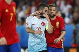 De eerste wedstrijden werden gespeeld in ottoman salonica in 1875. Samenvatting Spanje Turkije Ek Voetbal 2016