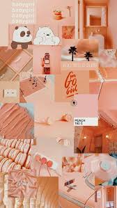 Tons of awesome peachy aesthetics wallpapers to download for free. Image Aesthetic Peach Background 640x1136 Wallpaper Teahub Io