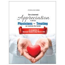 Doctors' day was unofficially celebrated for many years before it became a legal holiday. Doctor S Day Poster 6 Cream City Marketing