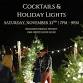 2025 Cocktails and Lights event in Wolfville, NS