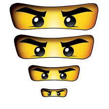 Wir produzieren individuell gestaltete druckerzeugnisse: Ninjago Basteln Vorlage Augen Ninja Geburtstag Ninjago Geburtstag Basteln Ninjago Geburtstag